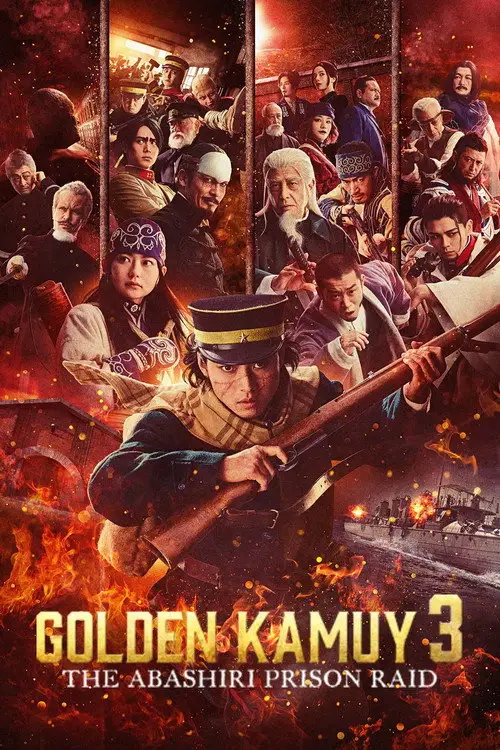 Golden Kamuy: Assault on Abashiri Prison (2026) Dual Audio [Hindi + English] Japanese Movie HDRip ESub